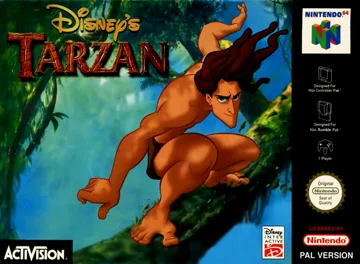 Tarzan (Europe) box cover front